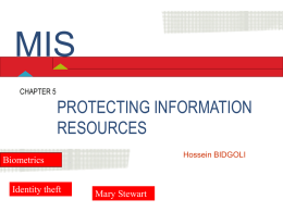 Chapter 5 Protecting Information Resources