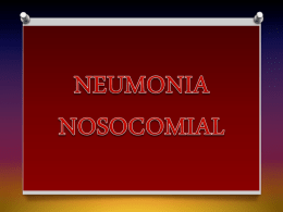 neumonia nosocomial