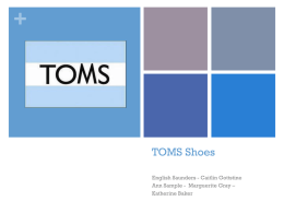 TOMS Shoes - bamasocialmedia