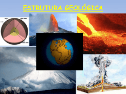 slides de tectonismo, vulcões e abalos símicos