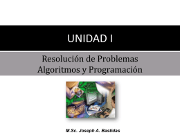 Programación - Algoritmo y Programación I