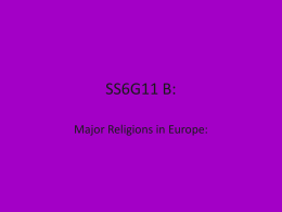SS6G11 B: