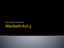Macbeth Act 3