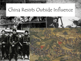 China Resists Outside Influence 09