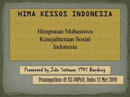 HIMA KESSOS INDONESIA