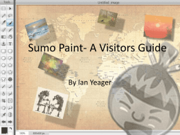 Sumo Paint: A Visitor`s Guide