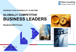 WHAT IS BUSINESS LEADER?