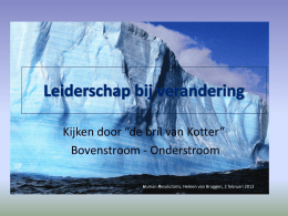 Presentatie inleiding H. van Bruggen