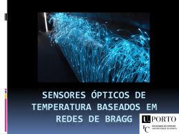 Sensores Ópticos de Temperatura Baseado em Redes de Bragg