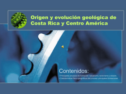Origen y evolución geológica de la tierra