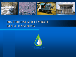 4. Distribusi Air Limbah