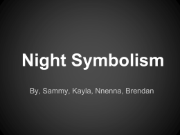 Night as a Symbol