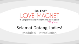 Welcome - Be The Love Magnet