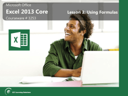 PowerPoint Lesson 3 Summary Slides
