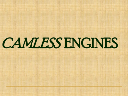 Camless Engine - Mechanical Engineering Online