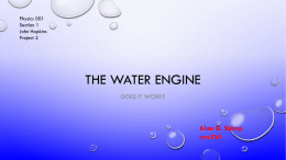 The water engine