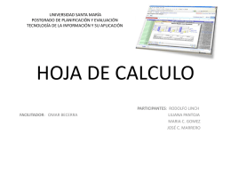 hoja de calculo - Aulasantamariaa202010