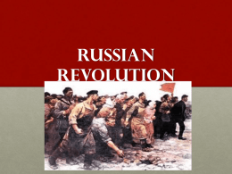 russian revolution slideshow revised - Egnot