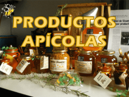 productos apícolas - materias primas pecuarias