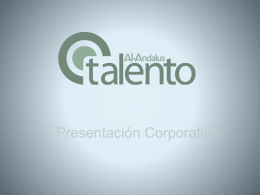 Diapositiva 1 - Talento Alandalus