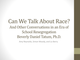 Can We Talk About Race PowerPoint - Login