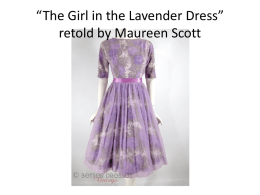 Lavender Dress literal or inference