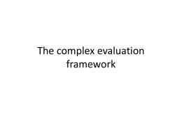evaluating complex programs