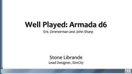 Well Played: Armada d6
