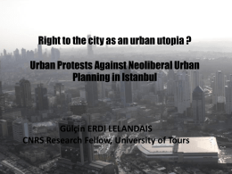 Right to the city as an urban utopia