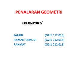 ppt Penalara Geometri - Ahmad Rustam, S.Pd., M.Pd.