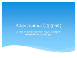 Albert Camus - AATF