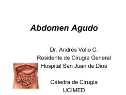 clase-7-abdomen-agudo - 7mo Semestre UCIMED II-2012