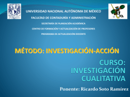 Investigación Acción - Páginas Personales UNAM