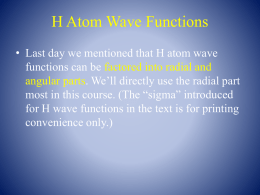 Lecture 20 (Slides) October 10