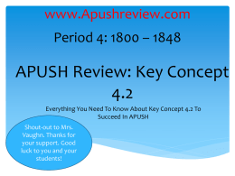 Key Concept 4.2 - Kenston Local Schools