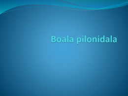 Boala pilonidala