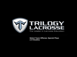 14 Double - Trilogy Lacrosse