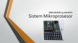 Mikroprocessor Presentation