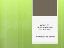 Modelos Gerenciales en Educación