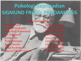 Freud - Psikologi UHT 2012