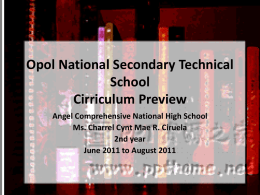 Opol National Secondary Technical School