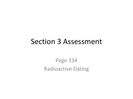 Section 3 Assessment