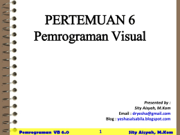 Pertemuan6