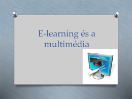 E-learning és a multimédia