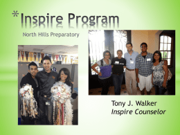 Inspire program - Uplift Education