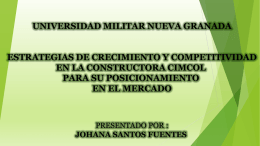Presentación de PowerPoint - Universidad Militar Nueva Granada