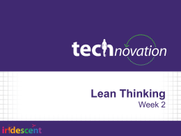 Lean Thinking