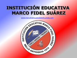sistema de evaluación institucional institución educativa marco fidel