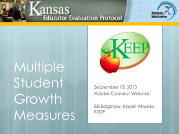 Multiple Measures - Kansas State Department of Education