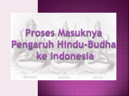 Masuknya Hindu ke Indonesia